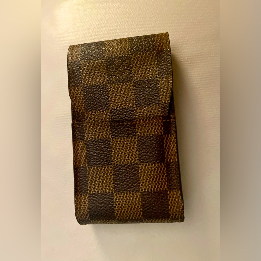 Louis Vuitton Canvas Damier Ebene Etui Cigarette Case - Excellent Condition - Picture 5 of 12